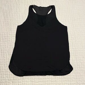 Athleta black tank size M